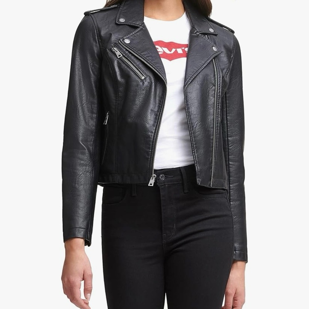Levi’s The Classic Faux Leather Moto Jacket BNWOT